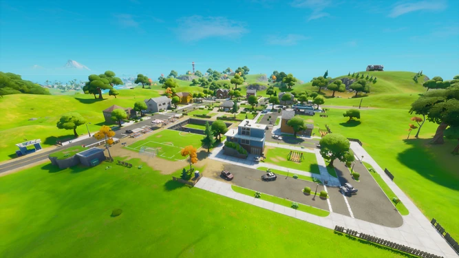 Pleasant Park before Chapter 2 Season 3.