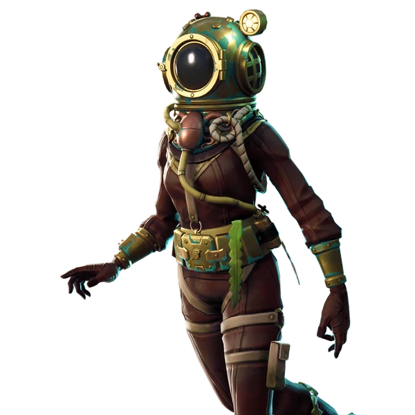 Image of Deep Sea Dominator used when she is featured in the Item Shop