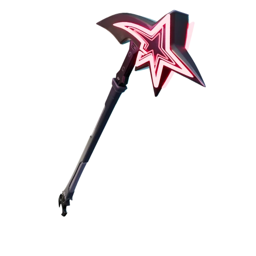 Image of Starstruck Axe used when it is featured in the Item Shop