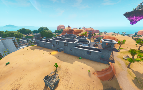 Prison Poi Fortnite Wiki Fortnite The Prison Gets Destroyed Fortnite The Prison Gets Destroyed Prison Poi Fortnite Wiki