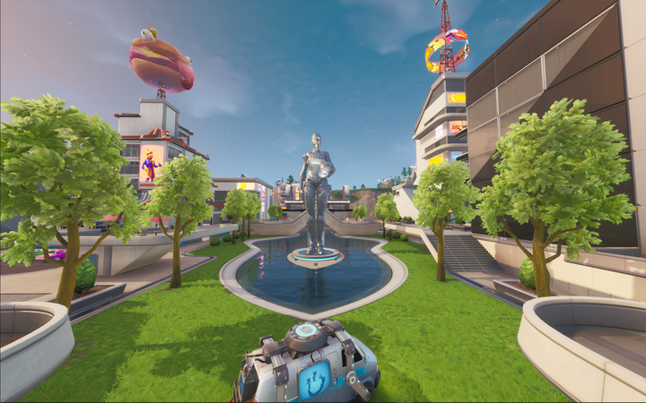 Statue of Singularity from Neo Tilted.