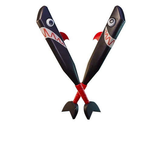 Image of Sharky Slappers used when it is featured in the Item Shop