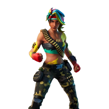 Image of Bandolette used when she is featured in the Item Shop