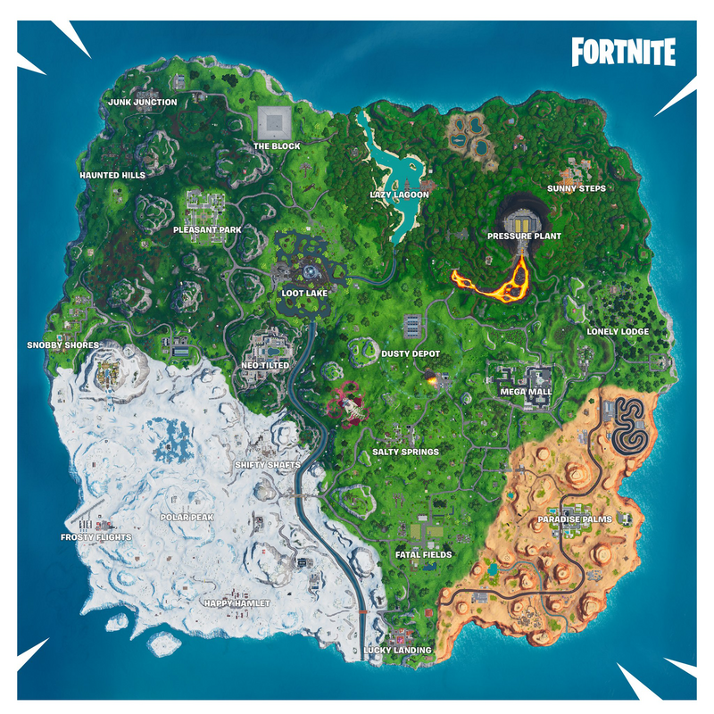Fortnite Original Map Names Battle Royale Map History Fortnite Wiki