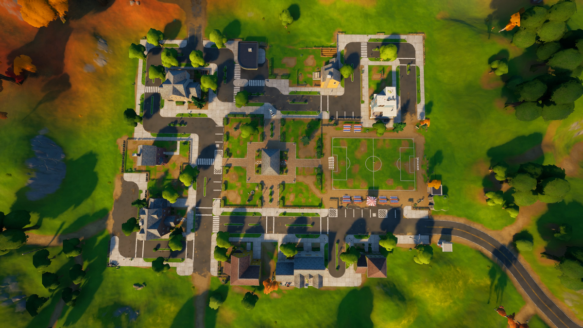Pleasant Park/Mapping Fortnite Wiki