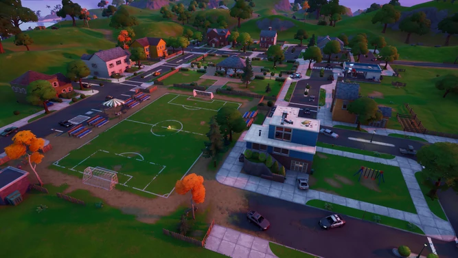 Pleasant Park before Chapter 2 Season 2.
