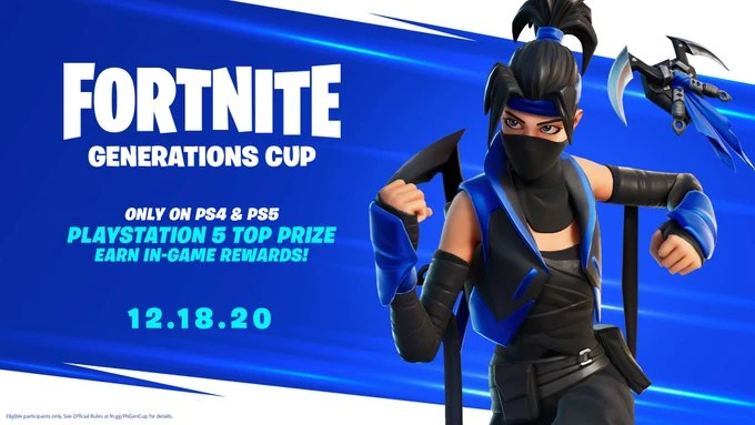 Promotional Image for Fortnite Generations Cup.