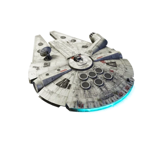 Image of Millennium Falcon.