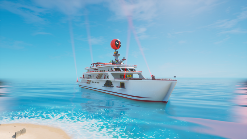 The Yacht before Chapter 2 Season 3.