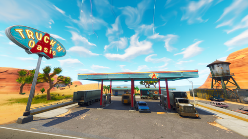 Trucker S Oasis Poi Fortnite Wiki Where Is Truck Oacis In Fortnite Where Is Truck Oacis In Fortnite Trucker S Oasis Poi Fortnite Wiki