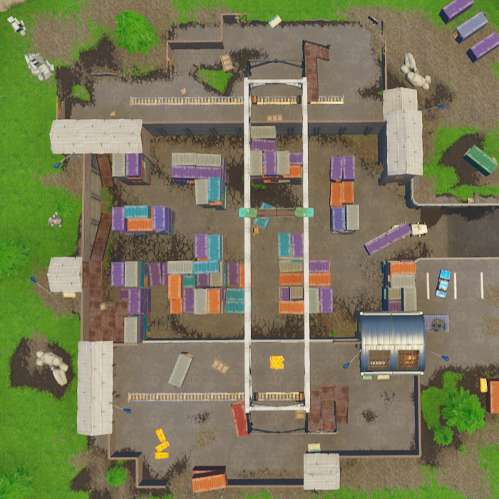 Where Are Fortnite Containers Container Yard Poi Fortnite Wiki