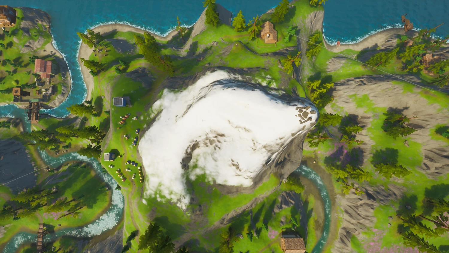 Mount F8 (POI)/Mapping Fortnite Wiki