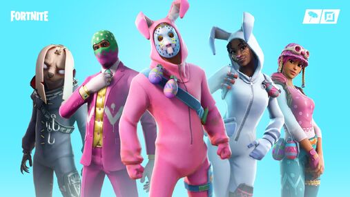 Promotional Image for Rabbit Raider, Bunny Brawler, Hopper, Nitehare and Pastel.