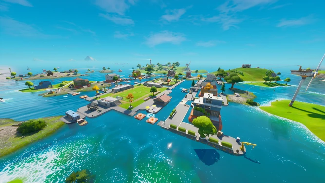 Pleasant Park during Chapter 2 Season 3.