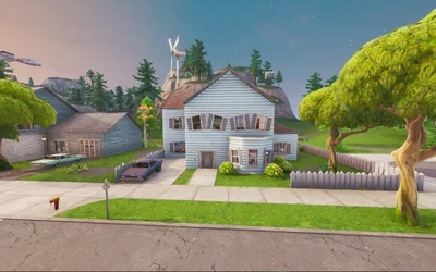 Blue House With Bunker1