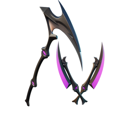 Image of Grim Axes used when it is featured in the Item Shop