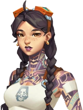 Image of Jules used during The Device Event.