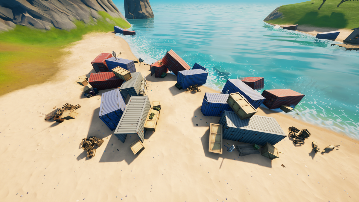 Crashed Cargo (POI)/Containers Fortnite Wiki