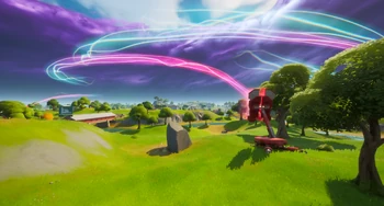 The lazer crated by a rift beacon