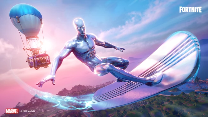 Promotional Image for the Silver Surfer set.