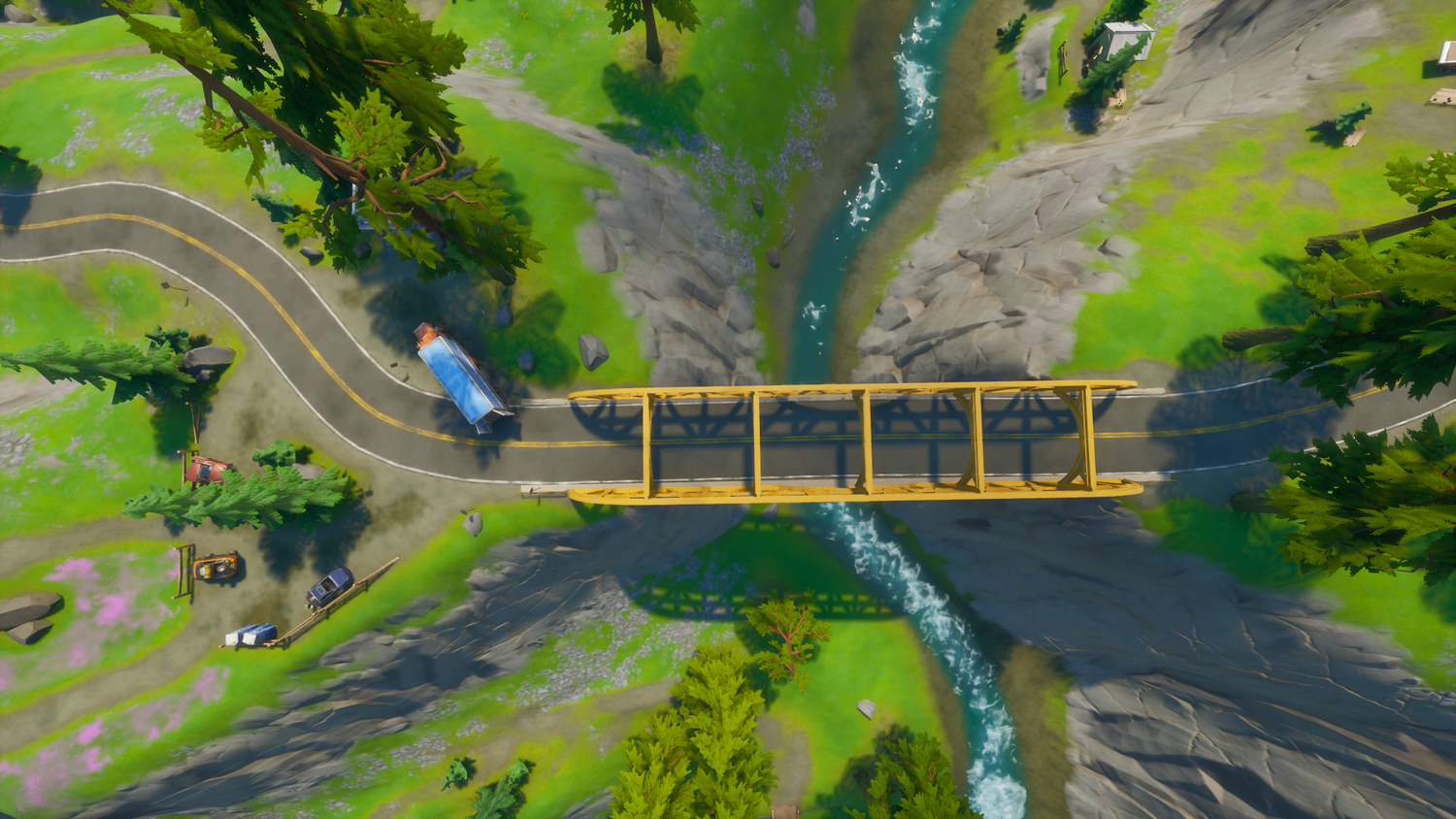 Yellow Steel Bridge Poi Fortnite Wiki