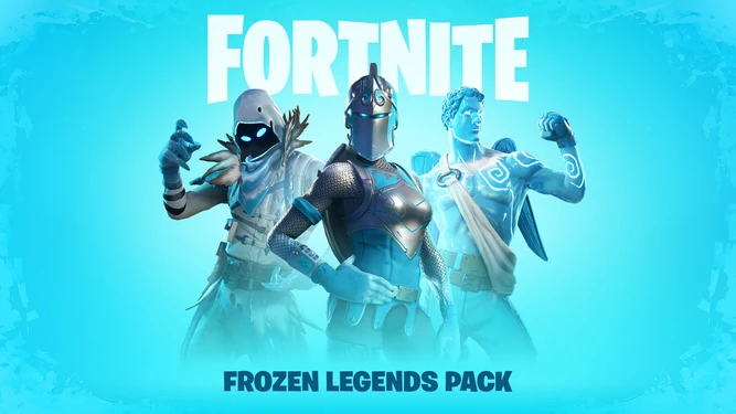 Promotional Image for the Frozen Legends Pack.