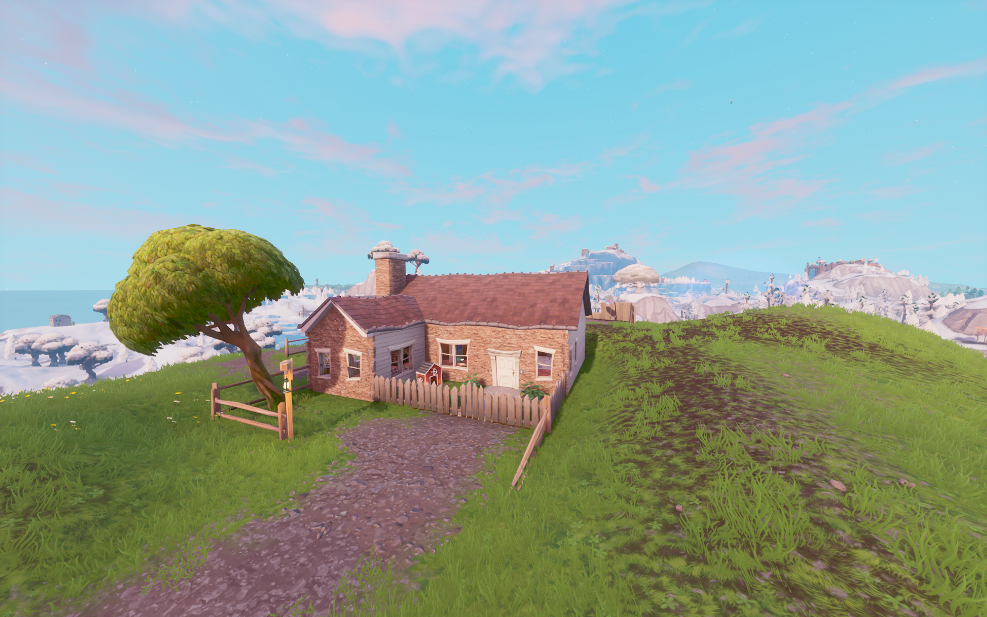 Fortnite House On A Hill Hilltop House Chapter 1 Fortnite Wiki