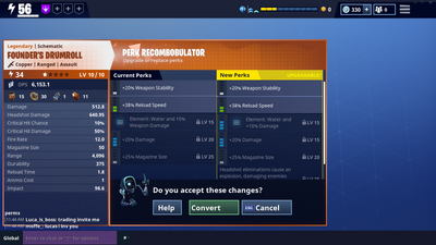 Fortnite Weapon Recombobulate Perk Recombobulator Fortnite Wiki