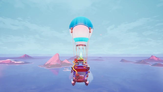Front of the Version 14.30 Battle Bus.