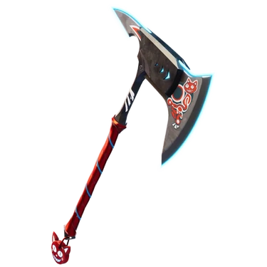 Image of Purr Axes used when it is featured in the Item Shop