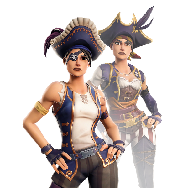 Image of Buccaneer used when she is featured in the Item Shop