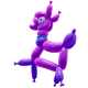 BalloonLlamaBackBling