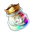 Rainbow Goddess Jar