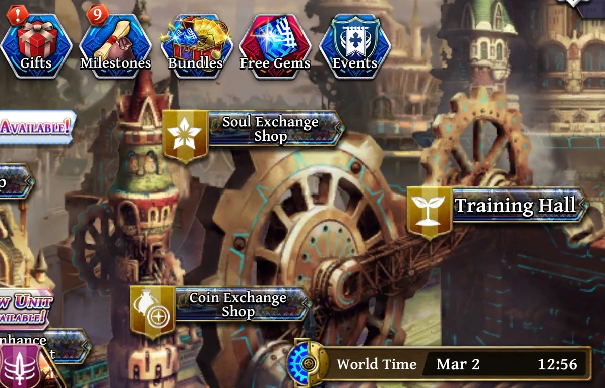 Training Hall - The Alchemist Code Wiki