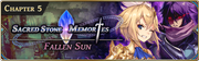 Banner-Sacred Stone Memories - Fallen Sun