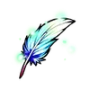 Blue Feather