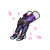 Kagomurasaki Boots
