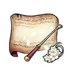 General's Whip Diagram Piece