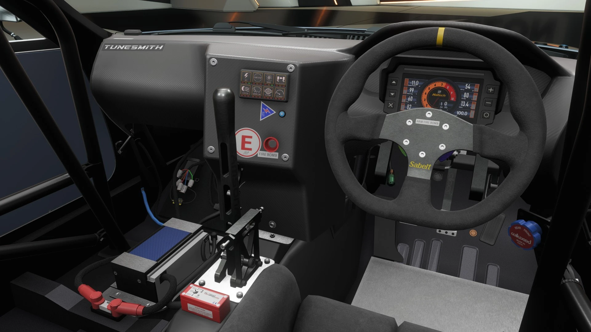 1995 Toyota J&J Motorsport Supra WTAC - Dashboard