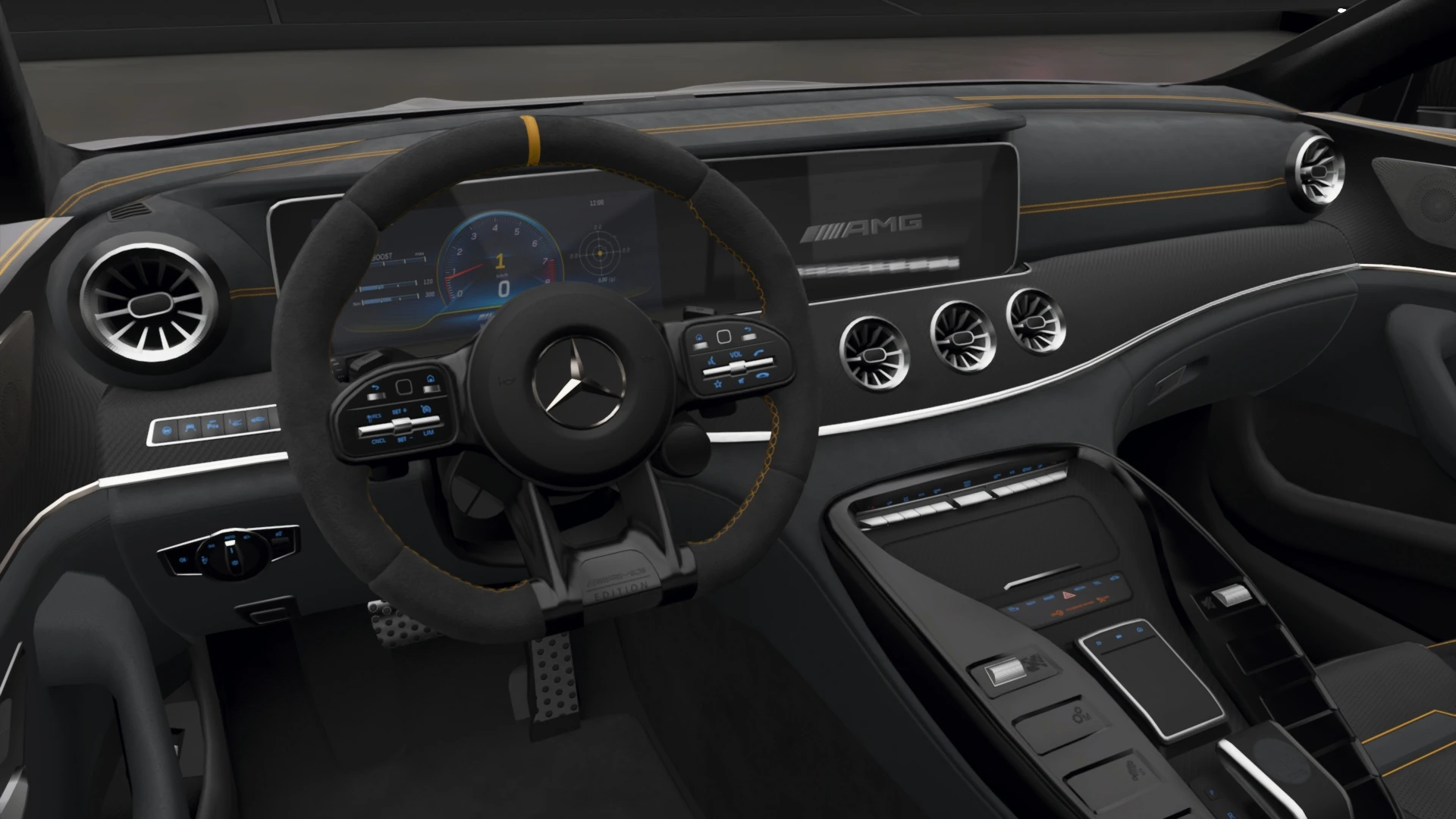 2018 Mercedes-AMG GT 4-Door Coupé - Dashboard
