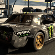 Hoonigan Ford Hoonicorn Mustang Forza Wiki Fandom Tossed an 8700rpm v8 and some serious suspension bits under the unique styling of this 'stang. hoonigan ford hoonicorn mustang