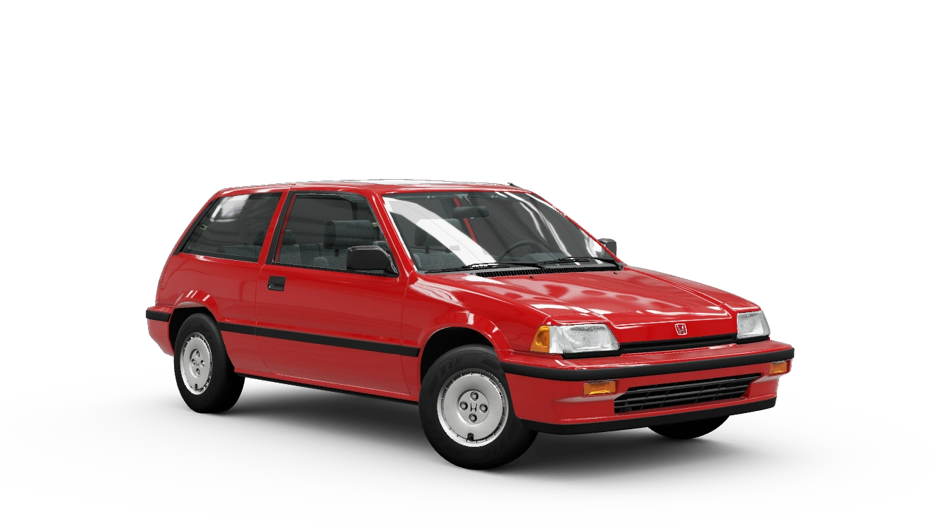 1986 Honda Civic Si, a D class car in Forza Horizon 6