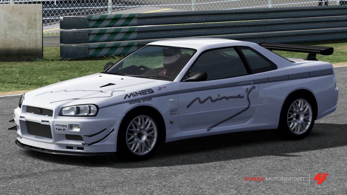 Nissan Skyline GTR r34 mines