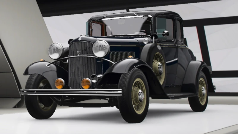 1932 Ford De Luxe Five-Window Coupe - Front