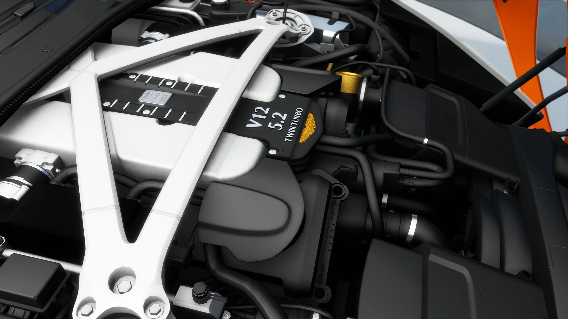 2017 Aston Martin DB11 - Engine