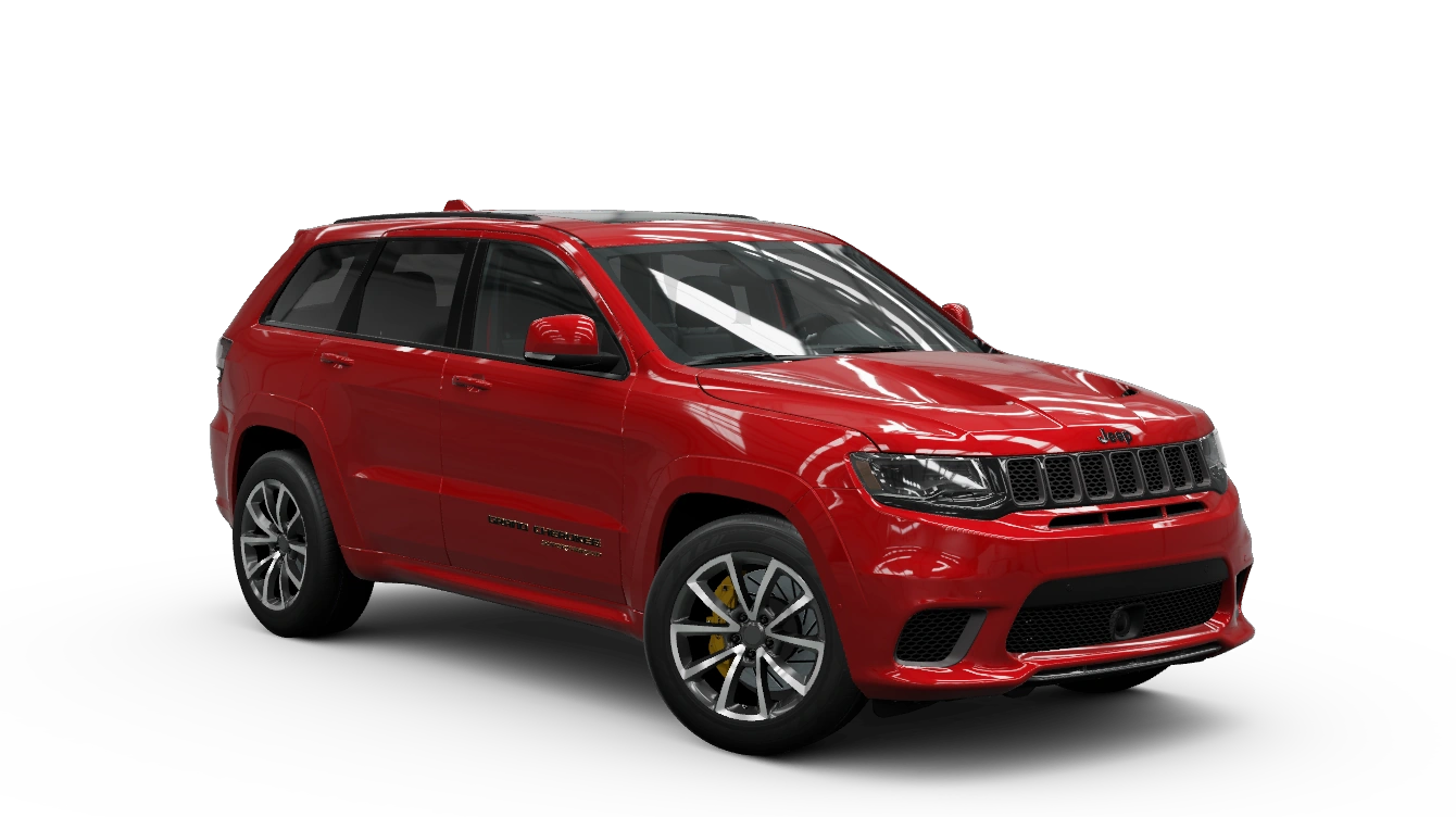 2018 Jeep Grand Cherokee Trackhawk, a A class car in Forza Horizon 6