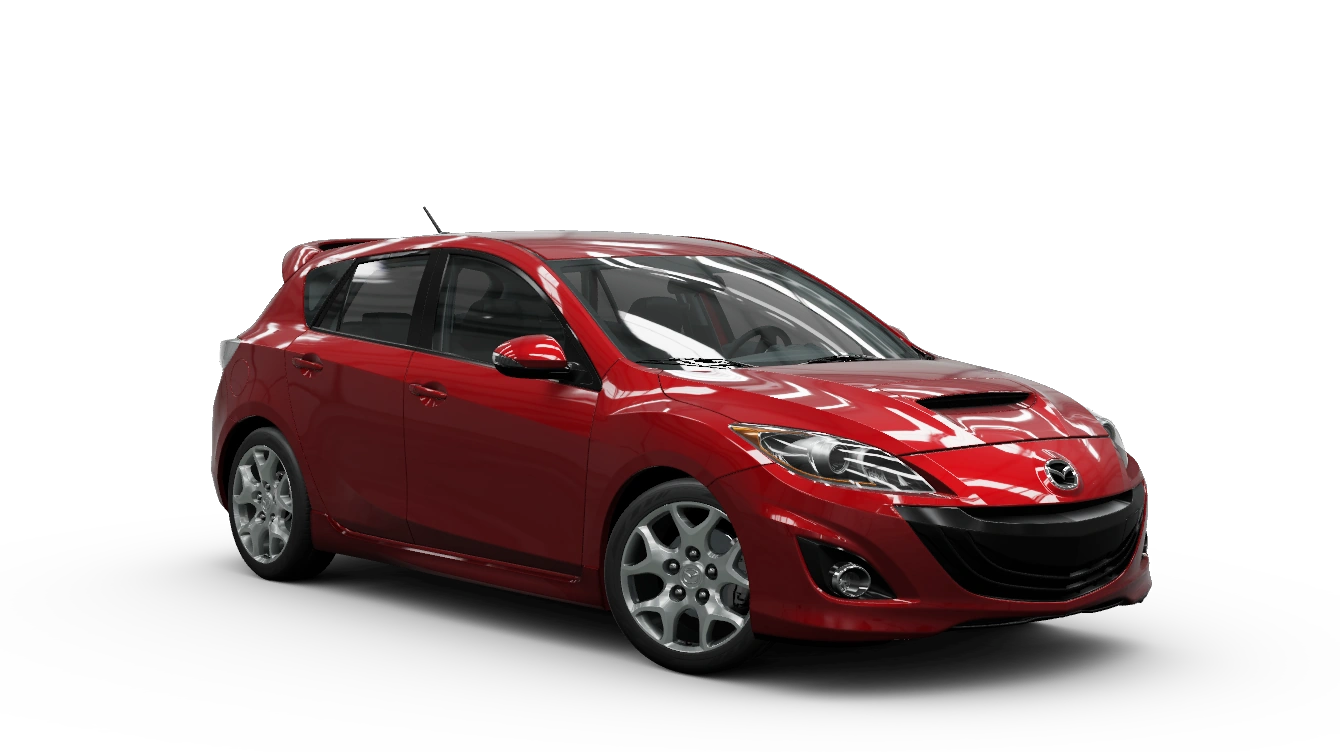 2010 Mazda Mazdaspeed 3, a B class car in Forza Horizon 6