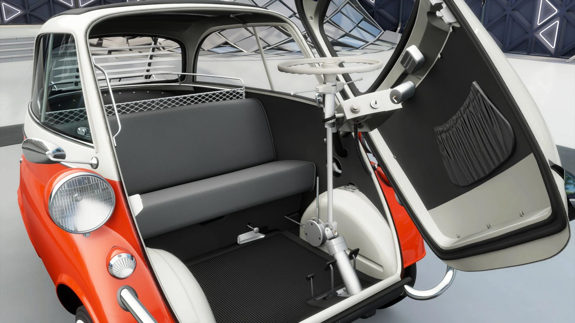 1957 BMW Isetta 300 Export - Interior