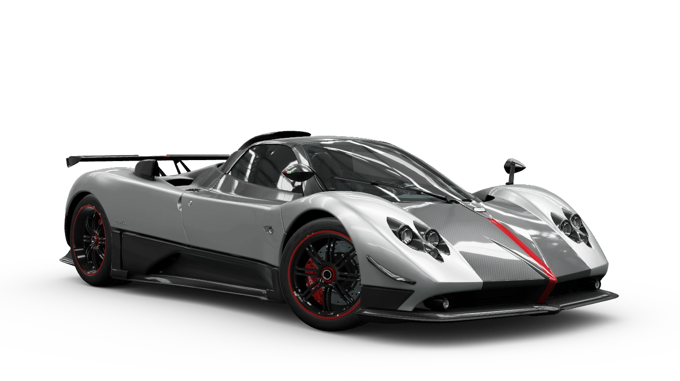 2010 Pagani Zonda Cinque Roadster, a S2 class car in Forza Horizon 6