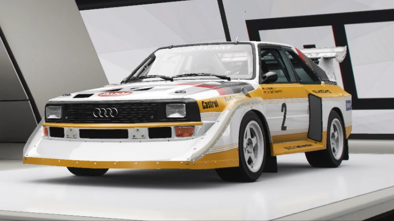 1986 Audi 2 Audi Sport quattro S1 - Front